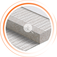 Структура гипсоволоконного листа