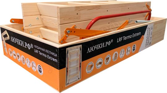 Чердачная лестница LRF Termo Extrem 84 mm 600*1200*2800 Чердачная лестница LRF Termo Extrem 84 mm 600*1200*2800