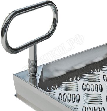 Напольный люк Макс с газовыми амортизаторами, запирание на болтах, 2 створки Напольный люк Макс с газовыми амортизаторами, запирание на болтах, 2 створки