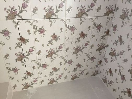 Люк под плитку Нажимной Железяка 800*600 Люк под плитку Нажимной Железяка 800*600