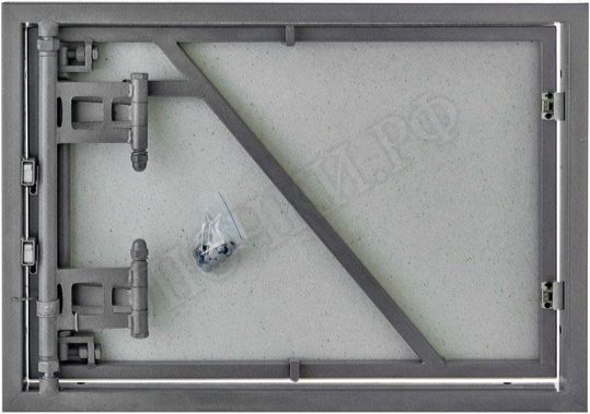 Люк под плитку Нажимной Железяка, 1 створка, 800*600 Люк под плитку Нажимной Железяка, 1 створка, 800*600