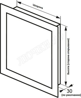 Люк сантехнический нажимной Бабушкина радость :-) 100*150  Люк сантехнический нажимной Бабушкина радость :-) 100*150