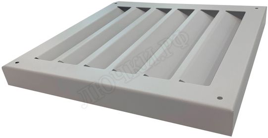 Жалюзийная решетка КДУ накладная 700*1200, крепеж через наличник Жалюзийная решетка КДУ накладная 700*1200, крепеж через наличник