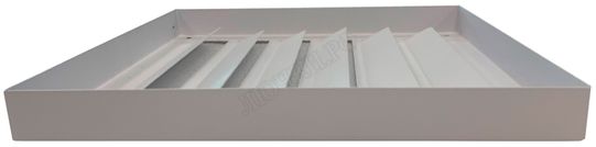 Жалюзийная решетка КДУ накладная 700*1200, крепеж через наличник Жалюзийная решетка КДУ накладная 700*1200, крепеж через наличник