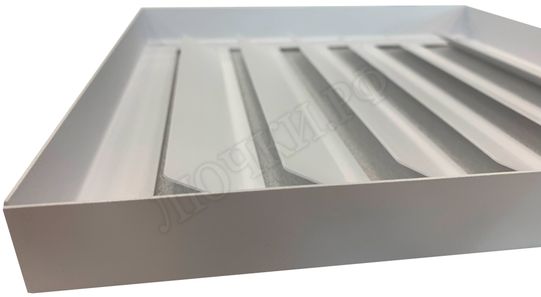 Жалюзийная решетка КДУ накладная 700*1200, крепеж через наличник Жалюзийная решетка КДУ накладная 700*1200, крепеж через наличник