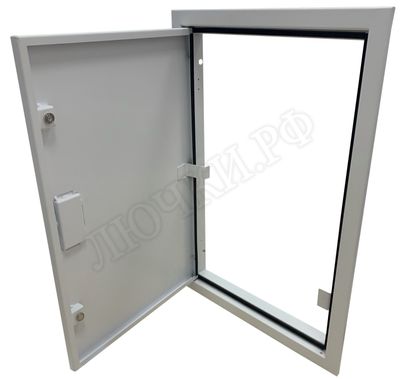 Сантехнический люк Элит усиленный 1 мм с магнитом, 1 створка 700*1100, RAL 9003 муар Сантехнический люк Элит усиленный 1 мм с магнитом, 1 створка 700*1100, RAL 9003 муар