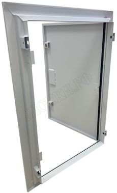 Сантехнический люк Элит усиленный 1 мм с магнитом, 1 створка 700*1100, RAL 9003 муар Сантехнический люк Элит усиленный 1 мм с магнитом, 1 створка 700*1100, RAL 9003 муар