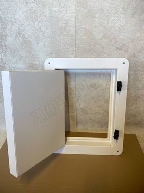 Сантехнический люк Гермо 300*200, RAL 9003 муар Сантехнический люк Гермо 300*200, RAL 9003 муар