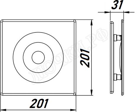 Вытяжной вентилятор Awenta System+, Silent, 125, KWS125W, POB125, Белый, пластик Вытяжной вентилятор Awenta System+, Silent, 125, KWS125W, POB125, Белый, пластик