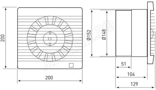 Вентилятор Decor 300C Вентилятор Decor 300C